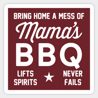 Mama's BBQ Magnet